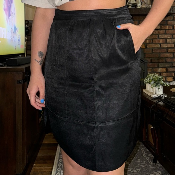 Isabel Marant Black Skirt Size 8 New Without Tags - Picture 2 of 7
